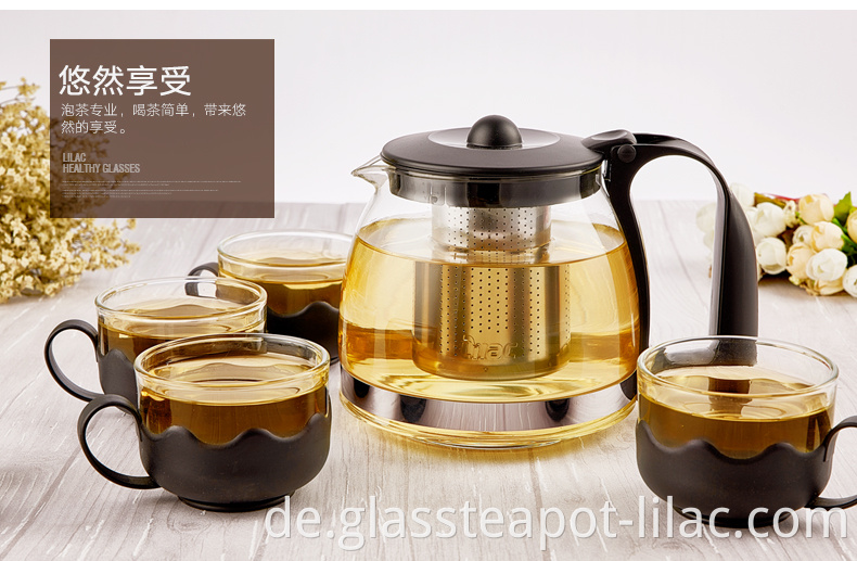 glass teapot